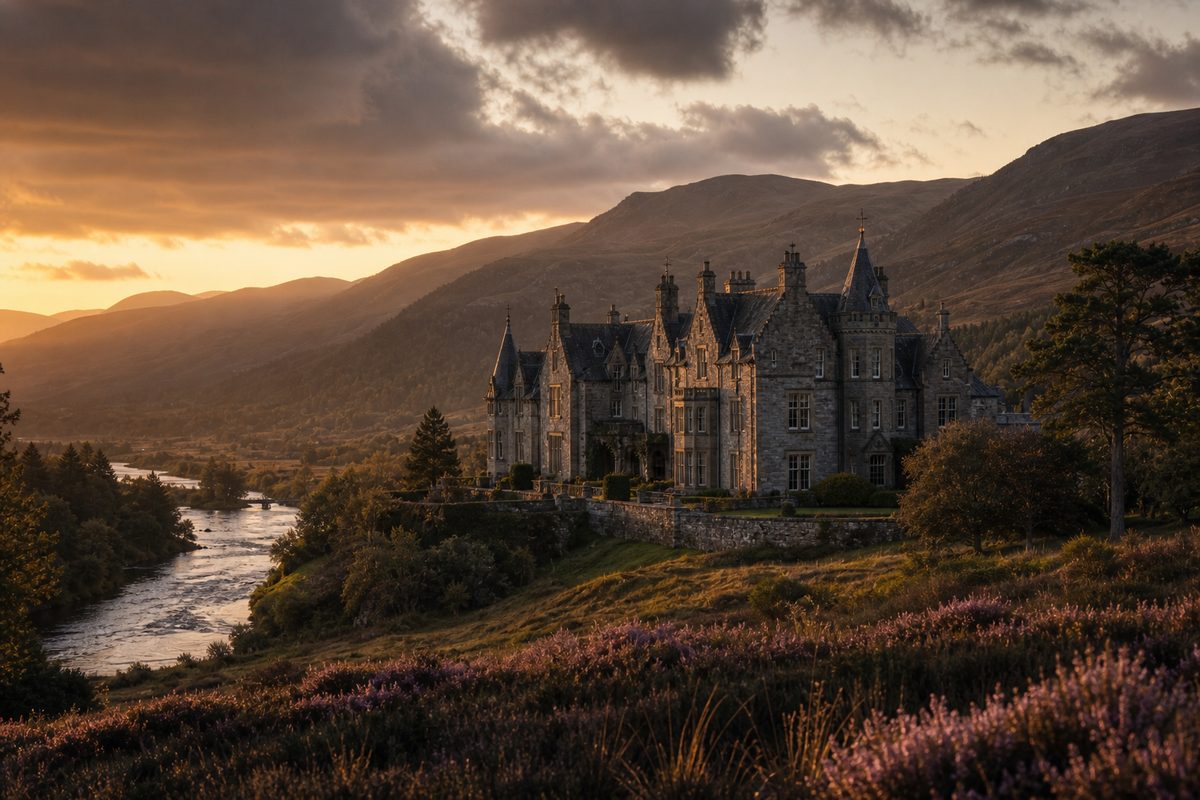 The Easter Elchies estate in Speyside