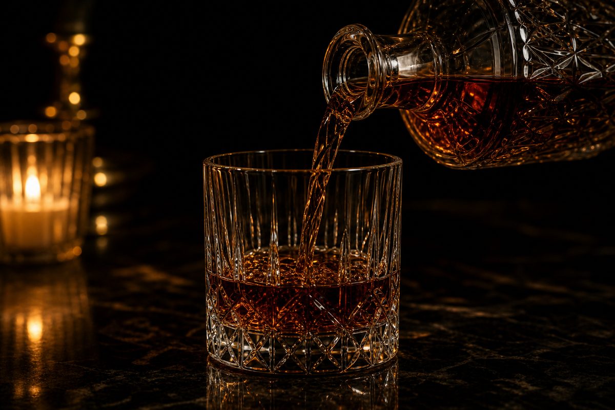 A neat pour of Macallan 18 Sherry Oak
