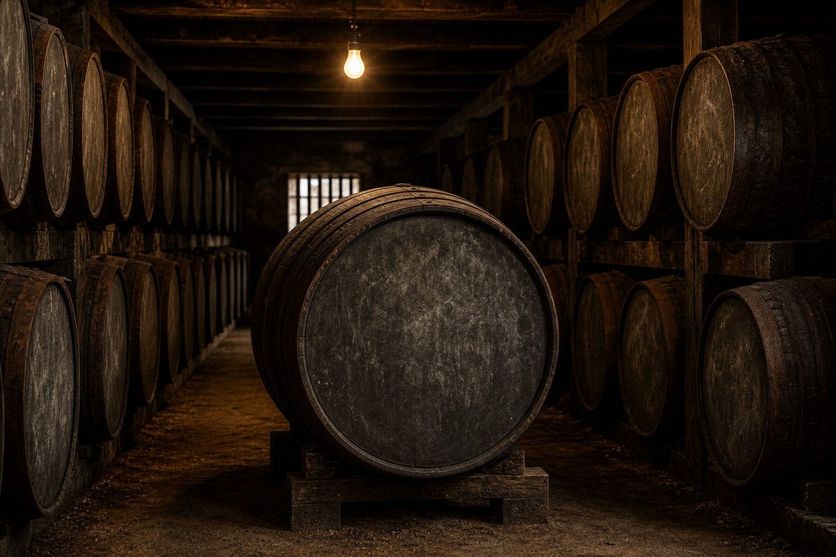 First-fill Oloroso sherry butts maturing Redbreast 21