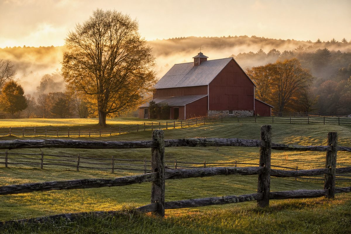 The WhistlePig estate in Vermont