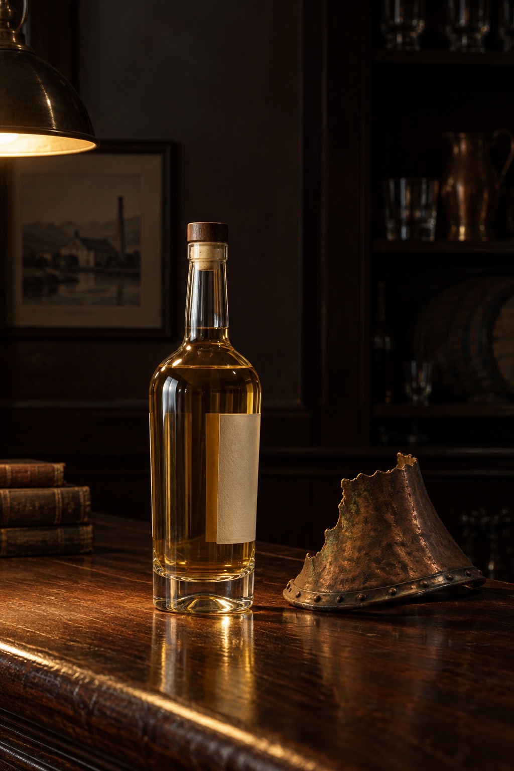 AI illustration: a generic bottle standing in for Barry Crockett Legacy