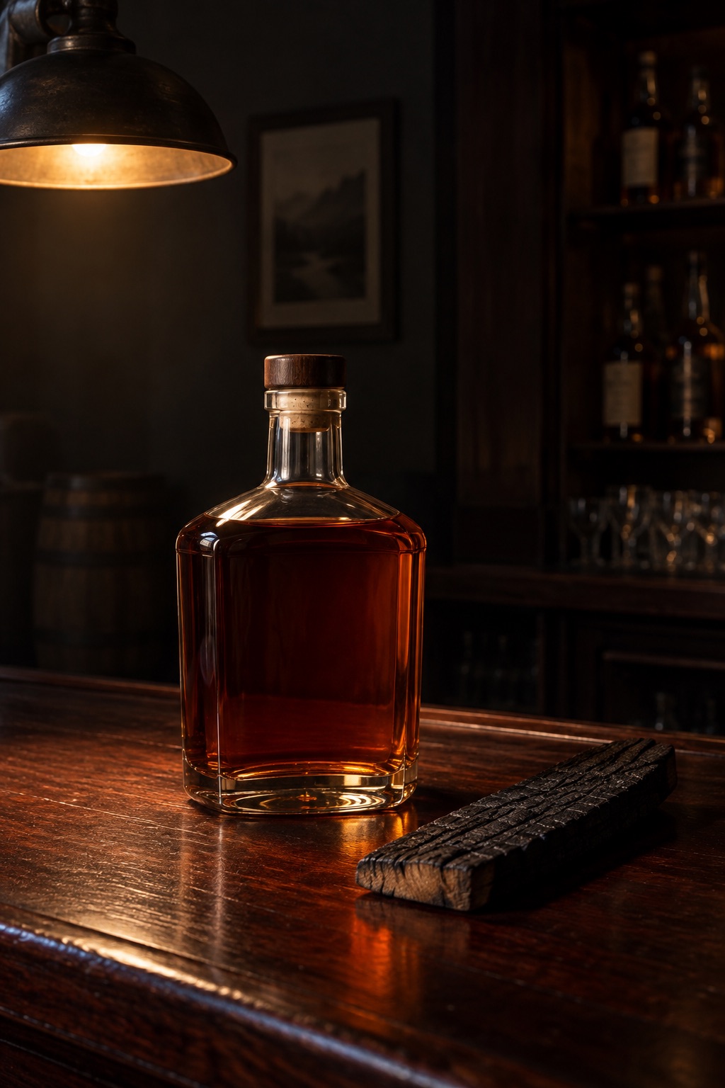 AI illustration: a generic bottle standing in for Elijah Craig 18