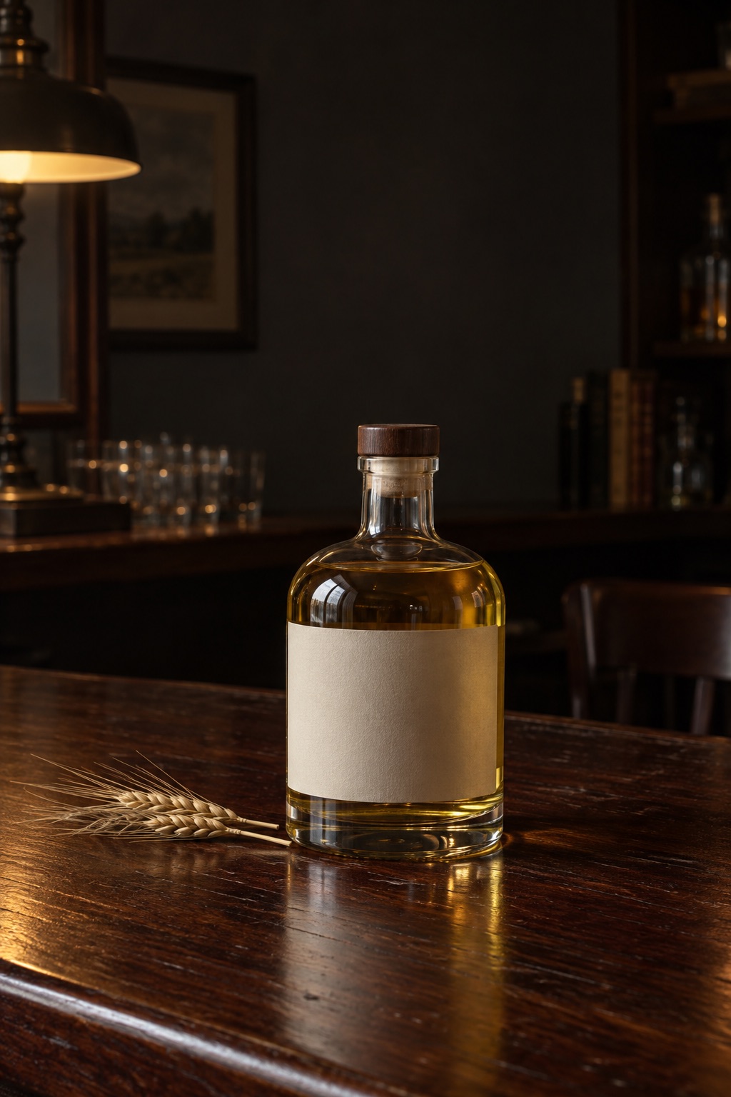 AI illustration: a generic bottle standing in for Green Spot