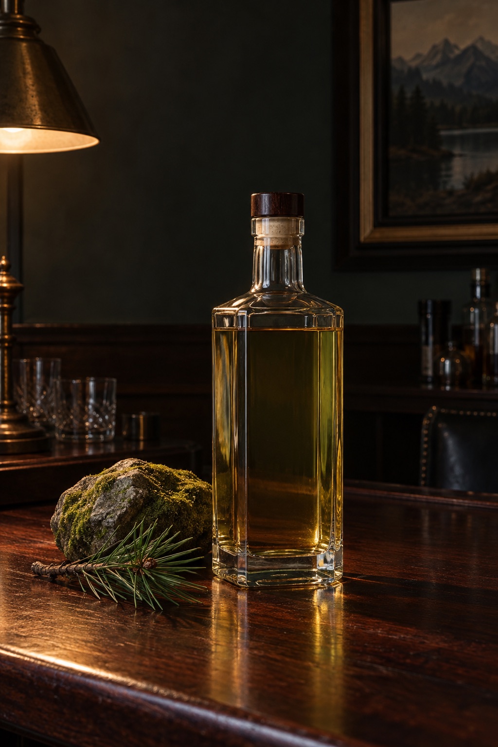 AI illustration: a generic bottle standing in for Hakushu 12