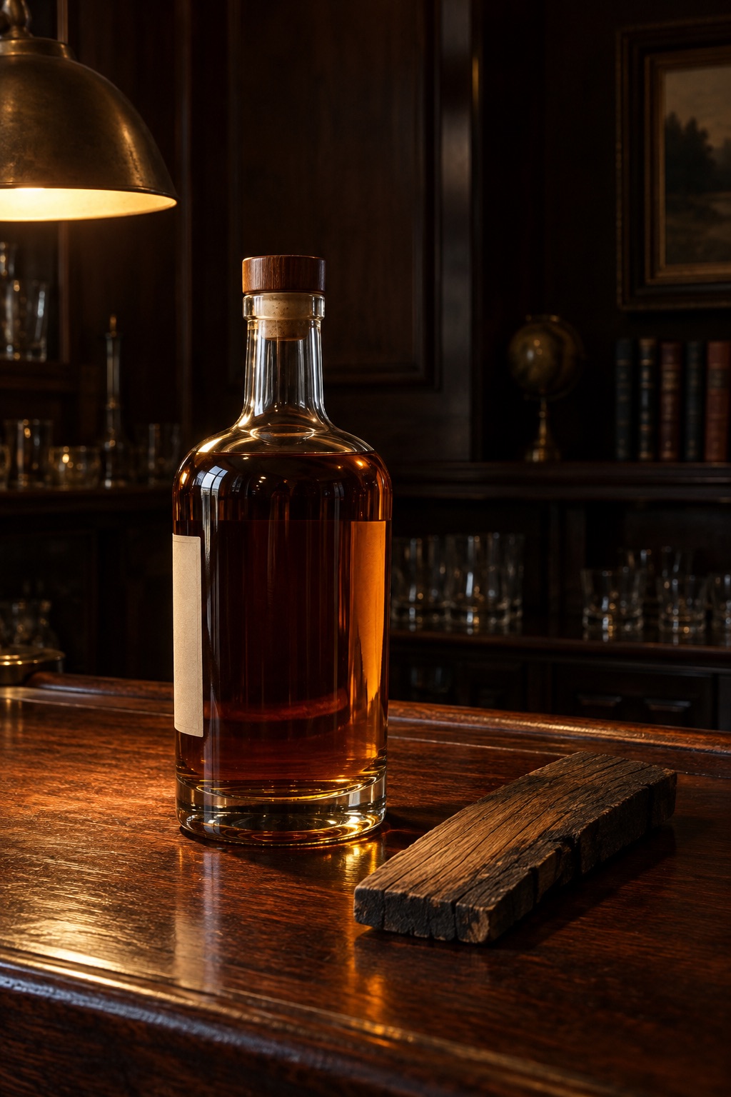 AI illustration: a generic bottle standing in for Macallan 12 Sherry Oak