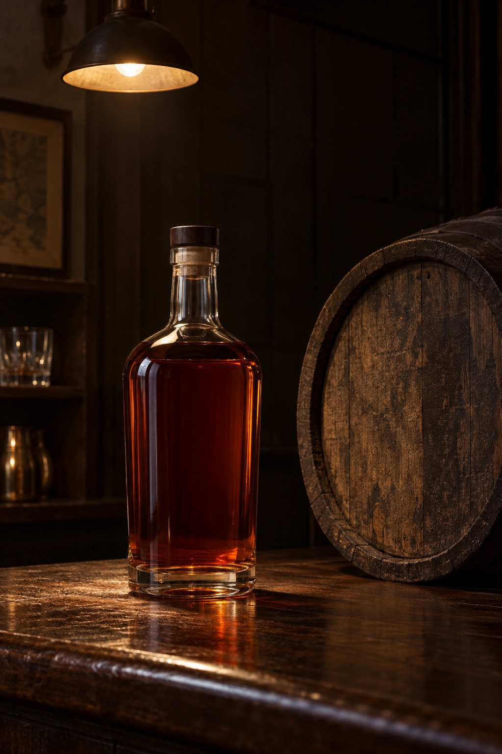 AI illustration: a generic bottle standing in for Macallan 18 Sherry Oak