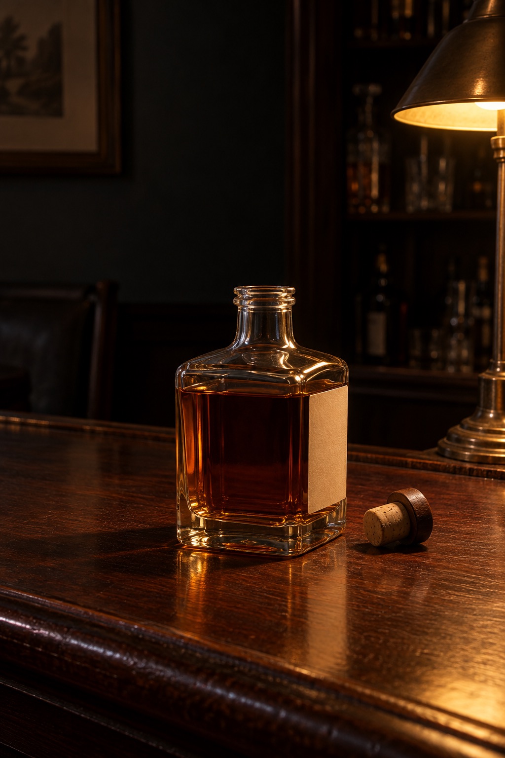 AI illustration: a generic bottle standing in for Nikka From the Barrel