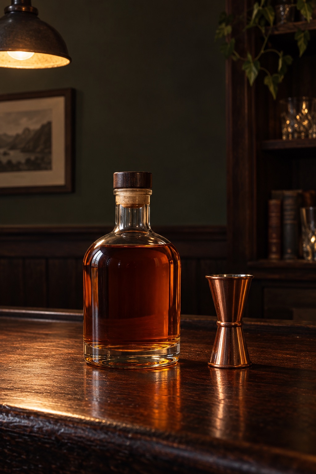 AI illustration: a generic bottle standing in for Redbreast 12 Cask Strength