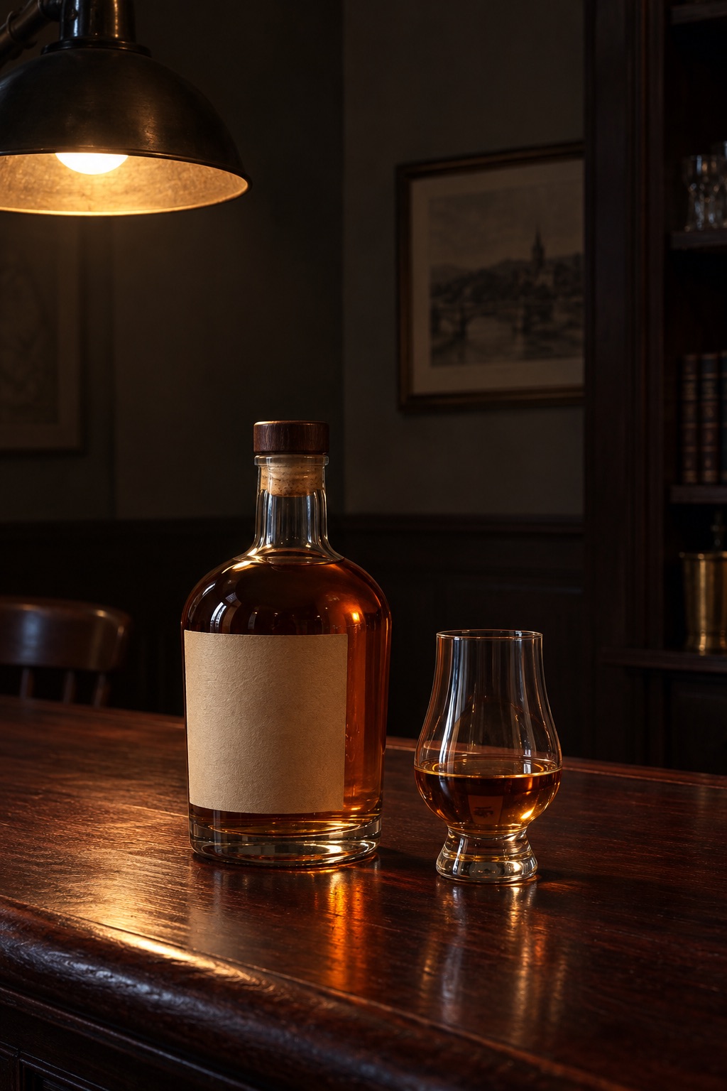 AI illustration: a generic bottle standing in for Redbreast 12