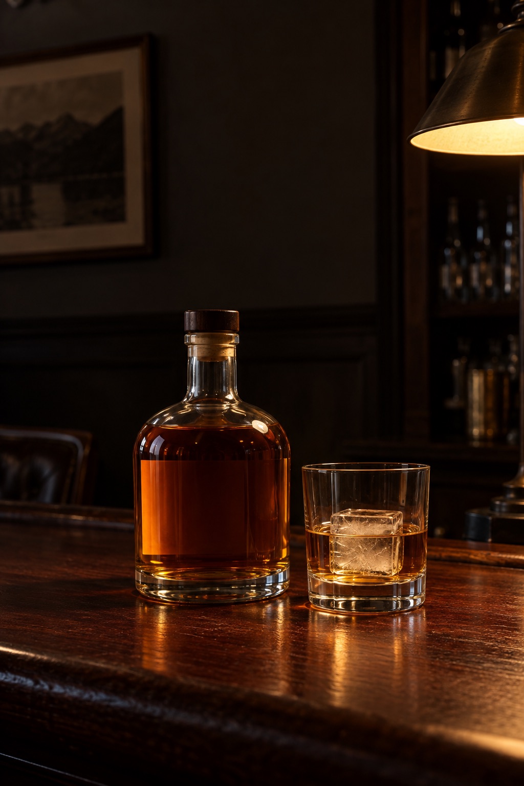 AI illustration: a generic bottle standing in for Wild Turkey 101