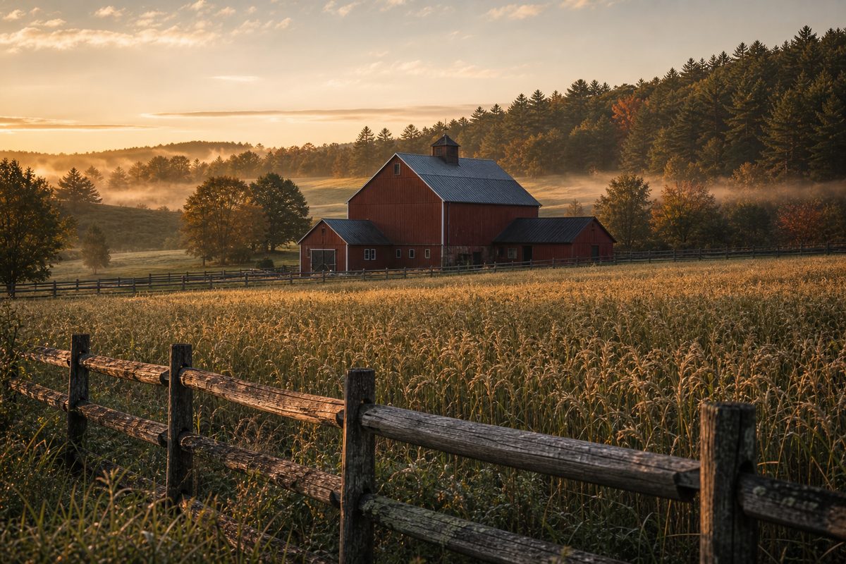 The WhistlePig farm in Shoreham, Vermont
